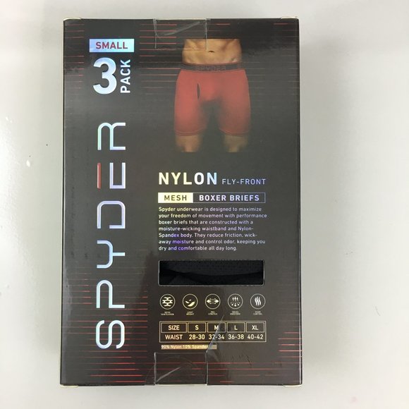 Spyder Underwear & Socks Spyder Performance Mesh Boxer Briefs S M L Xl Poshmark
